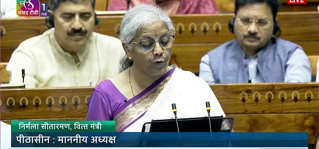 Nirmala Sitharaman Expresses Amusement As AAP’s Raghav Chadha Raises Concerns About Bank Conditions